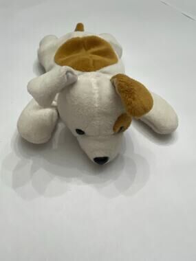 Cream & Tan Plush Puppy Dog Stuffed Animal – GAF Item 32565